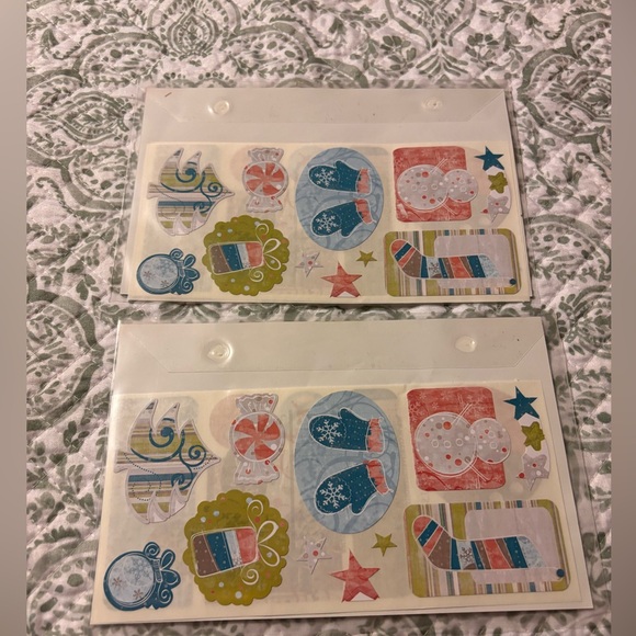 🆕 CREATIVE MEMORIES Open House holiday stickers Christmas new 2 packs set - Picture 4 of 5
